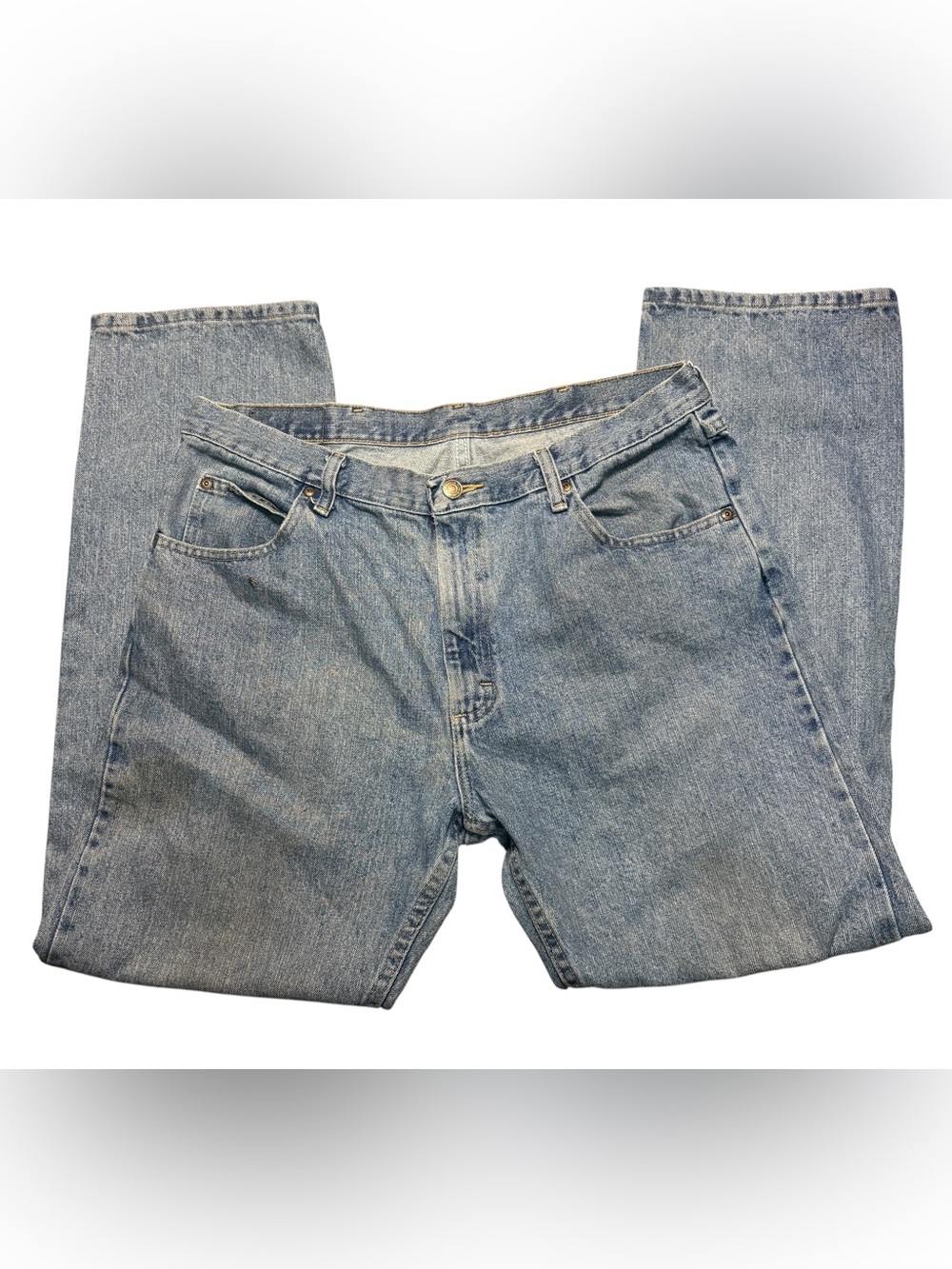 Wrangler Premium Quality Men’s Jeans 36x32 Light Wash